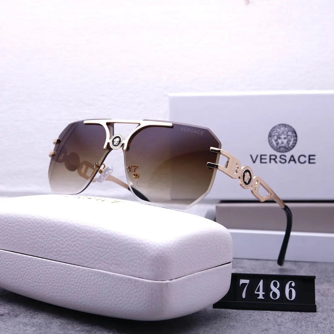 Stylish Medusa Rimless Sunglasses 7486s-sss62 mysite
