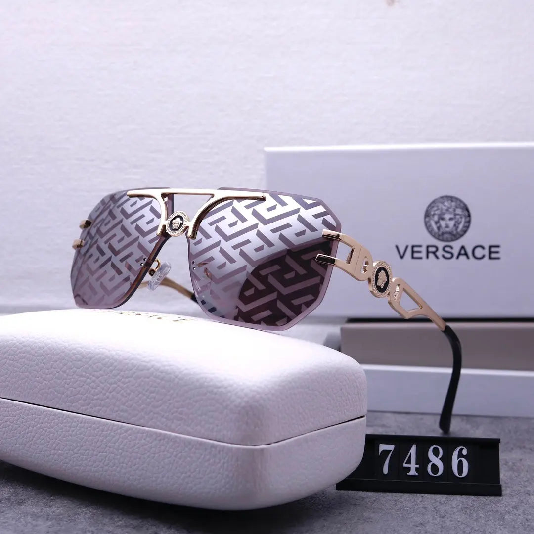 Stylish Medusa Rimless Sunglasses 7486s-sss62 mysite