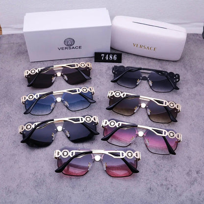 Stylish Medusa Rimless Sunglasses 7486s-sss62 mysite