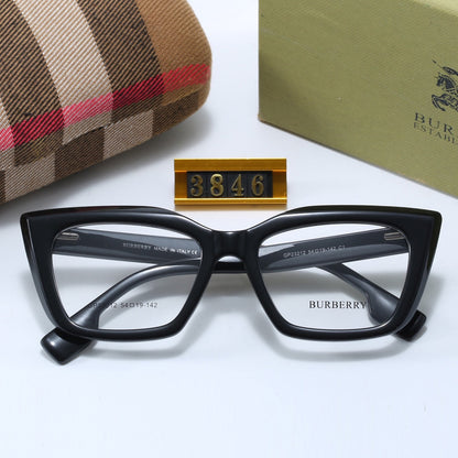 Fashionable Cat Eye Check Glasses-s-88 mysite