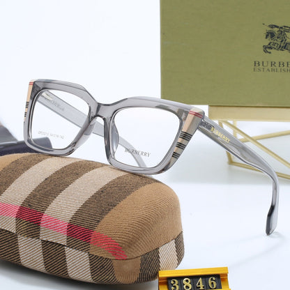 Fashionable Cat Eye Check Glasses-s-88 mysite
