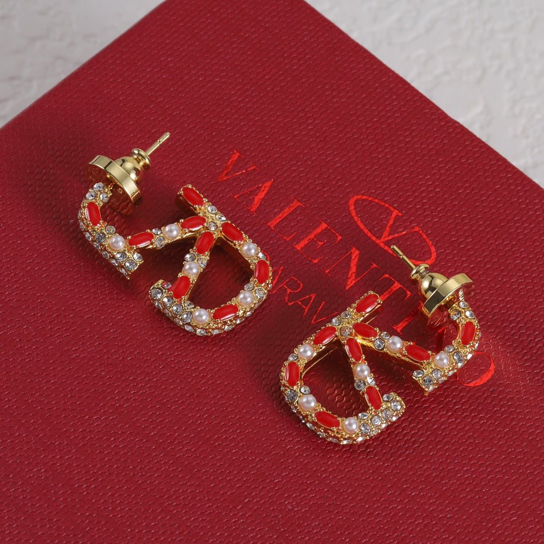 Colored Diamond Pearl Earrings-1 mysite