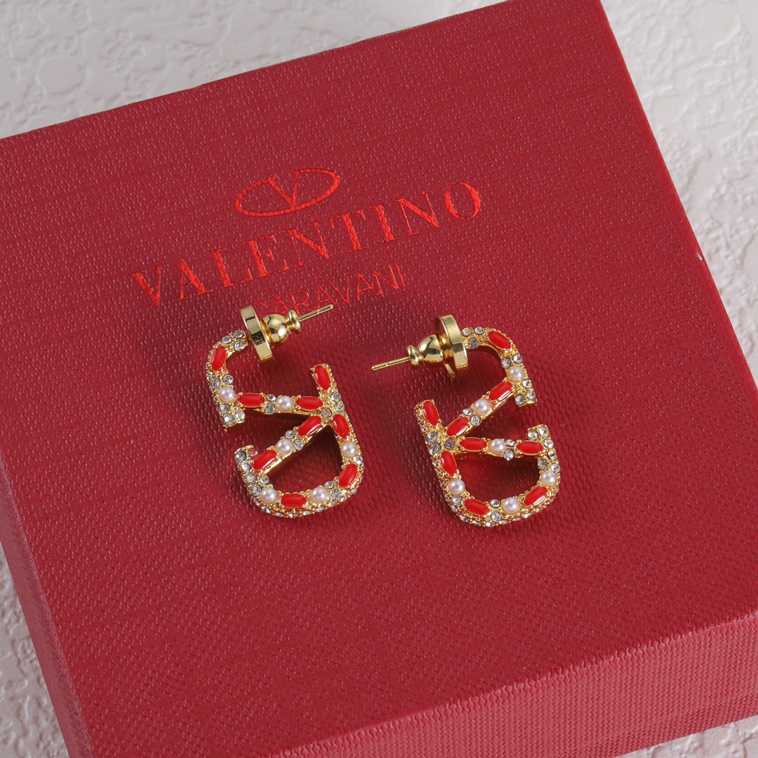 Colored Diamond Pearl Earrings-1 mysite