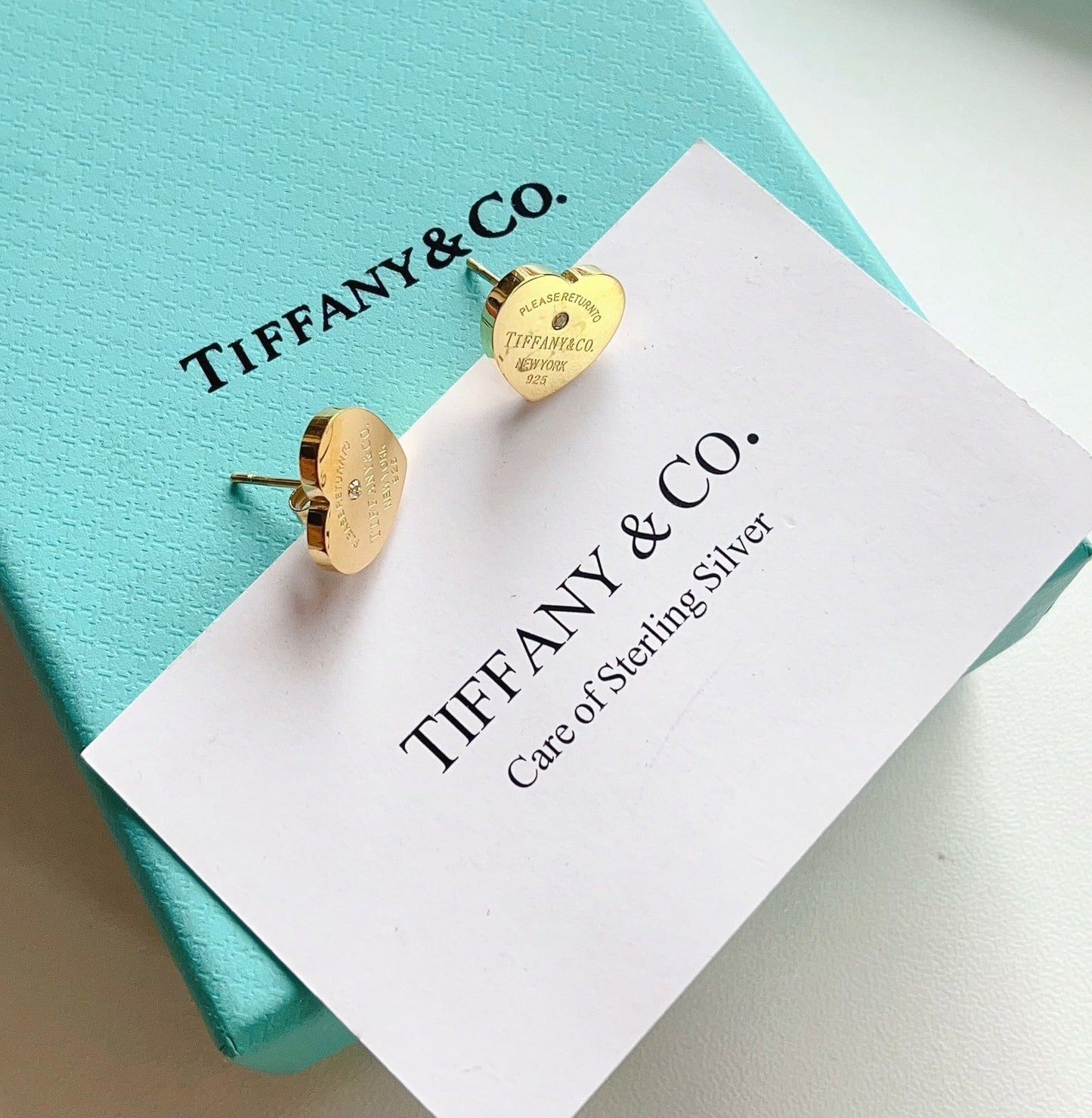 Simple heart earrings-1 mysite