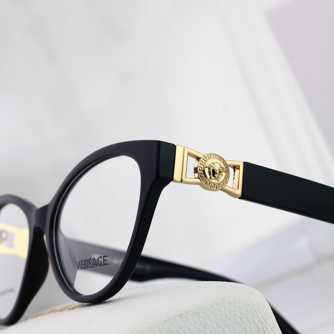 Retro Cat-Eye Metal Frame Glasses-s-88 mysite