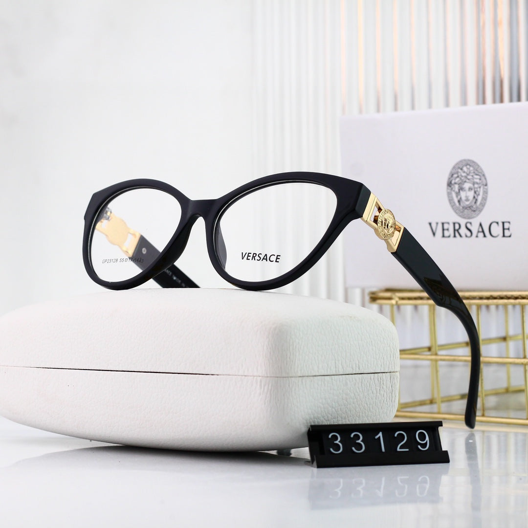 Retro Cat-Eye Metal Frame Glasses-s-88 mysite