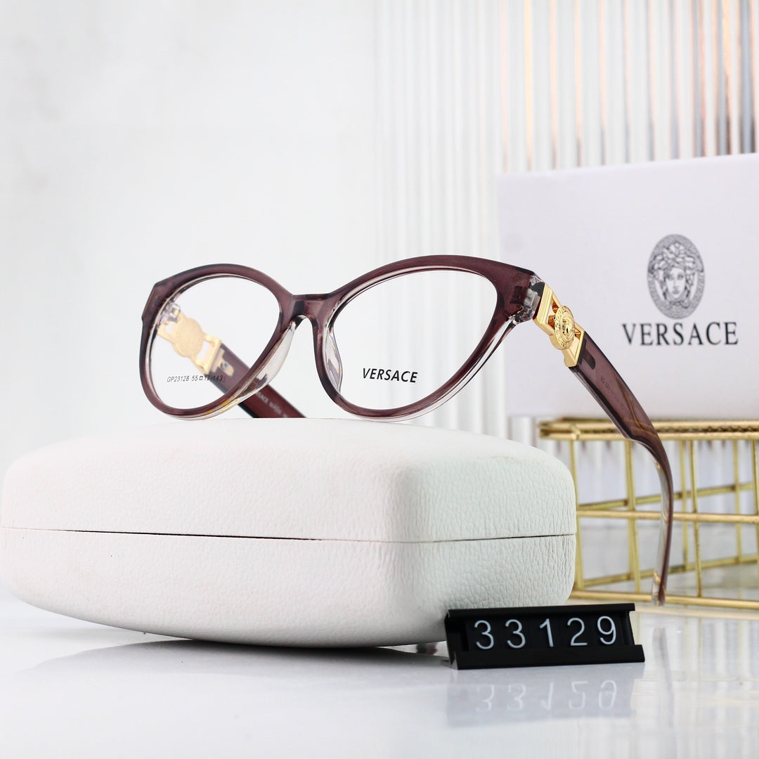Retro Cat-Eye Metal Frame Glasses-s-88 mysite