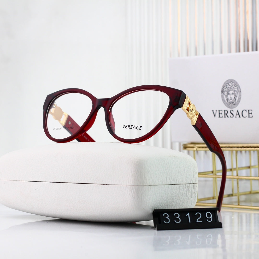 Retro Cat-Eye Metal Frame Glasses-s-88 mysite