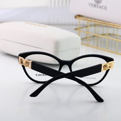 Retro Cat-Eye Metal Frame Glasses-s-88 mysite