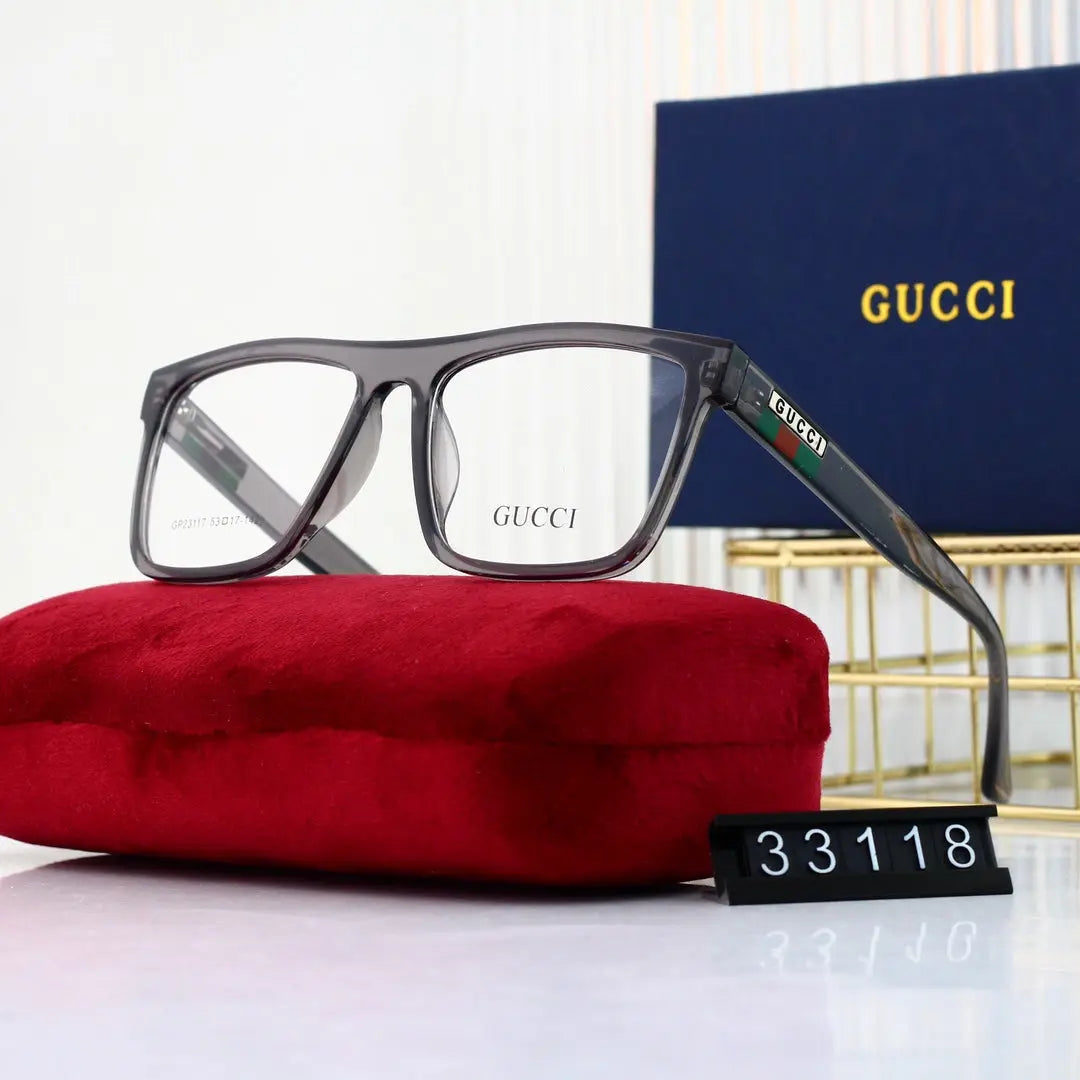 Unisex Fashionable Striped Rim Glasses-s-88 mysite