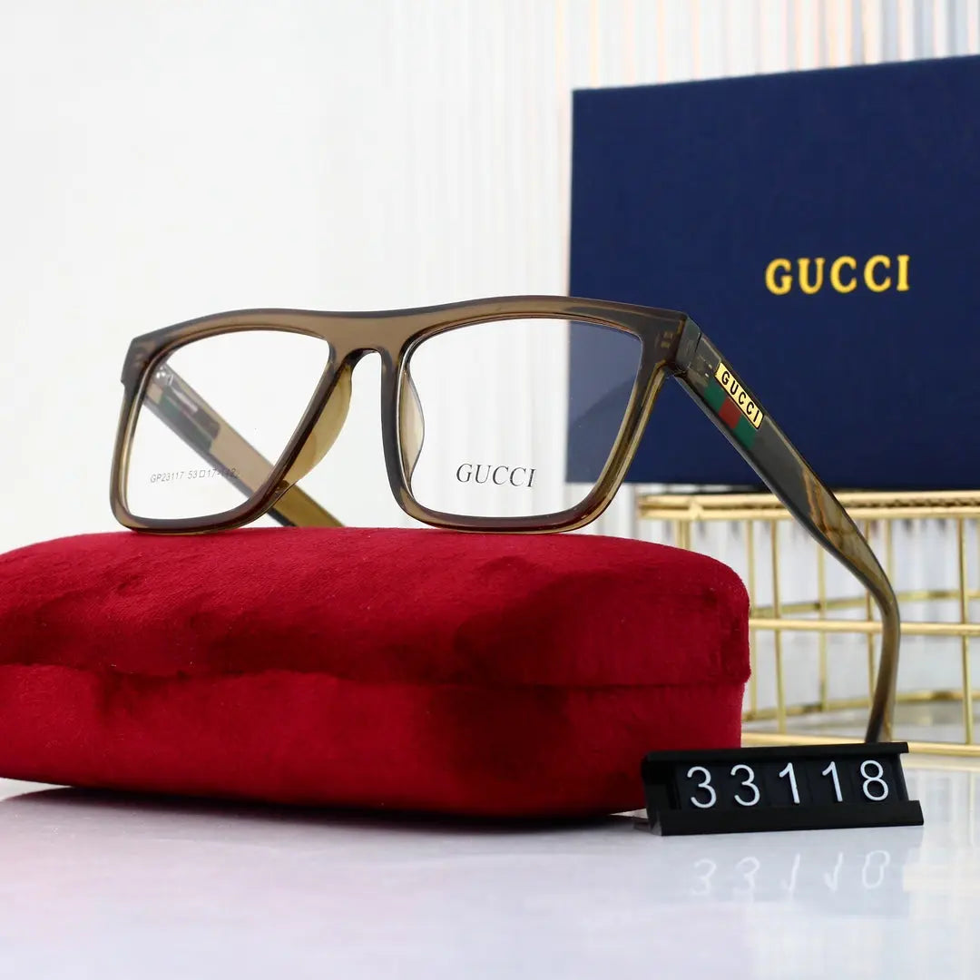 Unisex Fashionable Striped Rim Glasses-s-88 mysite