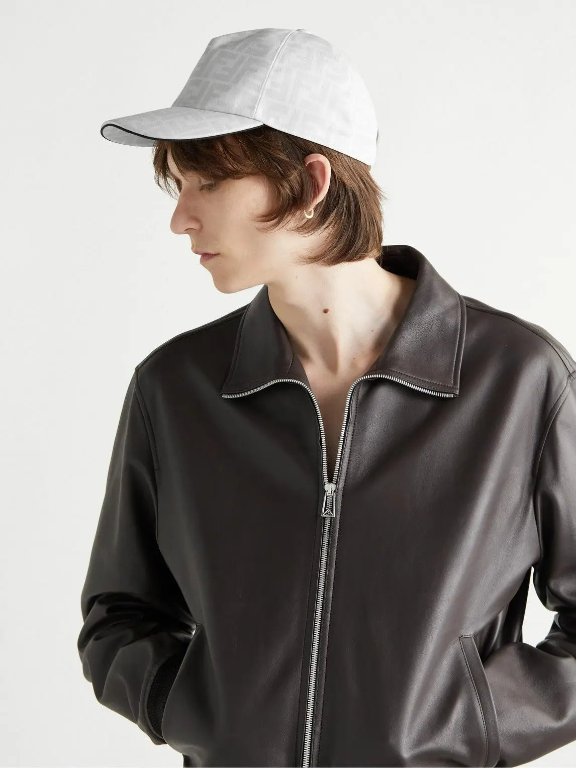 Monogram Pattern Baseball Cap-s2 mysite