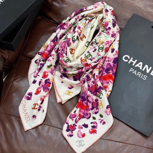'- 26S SCARF 135 IN CASHMERE AND SILK 307249 mysite