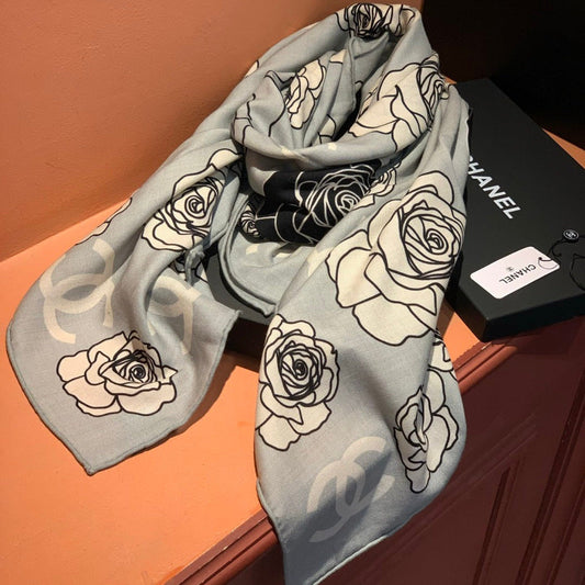 '- 25S SCARF 140 CM IN CASHMERE AND SILK 943334 mysite
