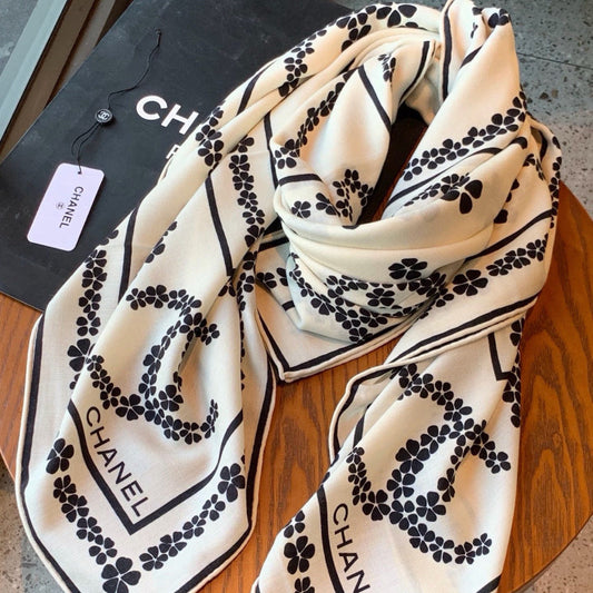 '- 26S SCARF 135 IN CASHMERE AND SILK 309370 mysite