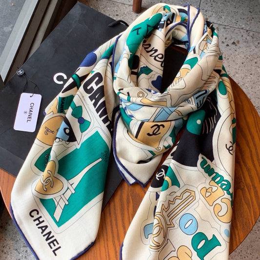 '- 26S SCARF 135 IN CASHMERE AND SILK 309868 mysite