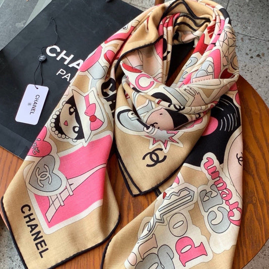 '- 26S SCARF 135 IN CASHMERE AND SILK 309870 mysite