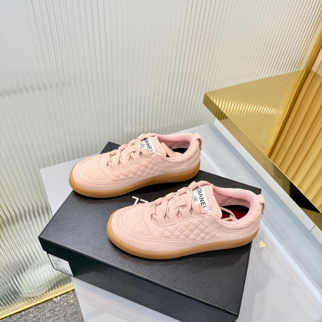 26S SNEAKERS IN LIGHT PINK SUEDE mysite