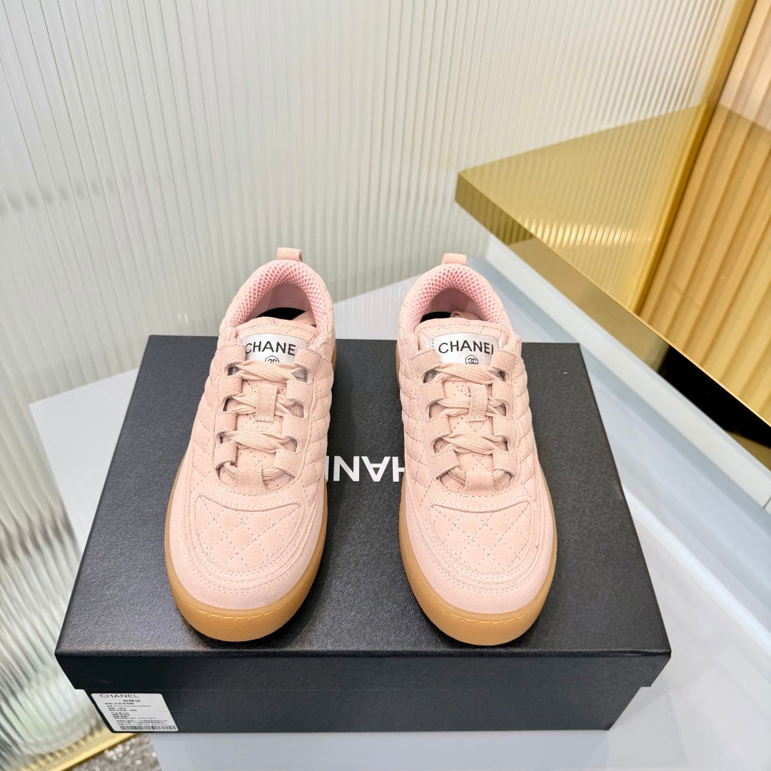 26S SNEAKERS IN LIGHT PINK SUEDE mysite