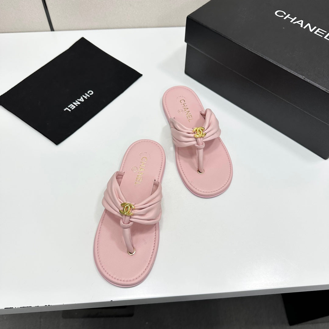 26S THONG SANDALS IN LIGHT PINK LAMBSKIN mysite
