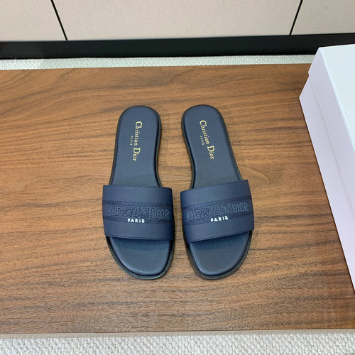 25S DWAY SLIDE IN DEEP NAVY BLUE CALFSKIN mysite