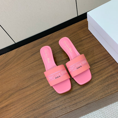 DIOR 25S HIGH-HEEL SANDALS 40 MM IN PINK CALFSKIN mysite