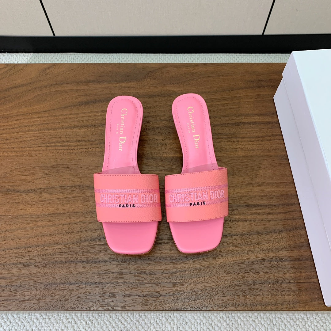 DIOR 25S HIGH-HEEL SANDALS 40 MM IN PINK CALFSKIN mysite