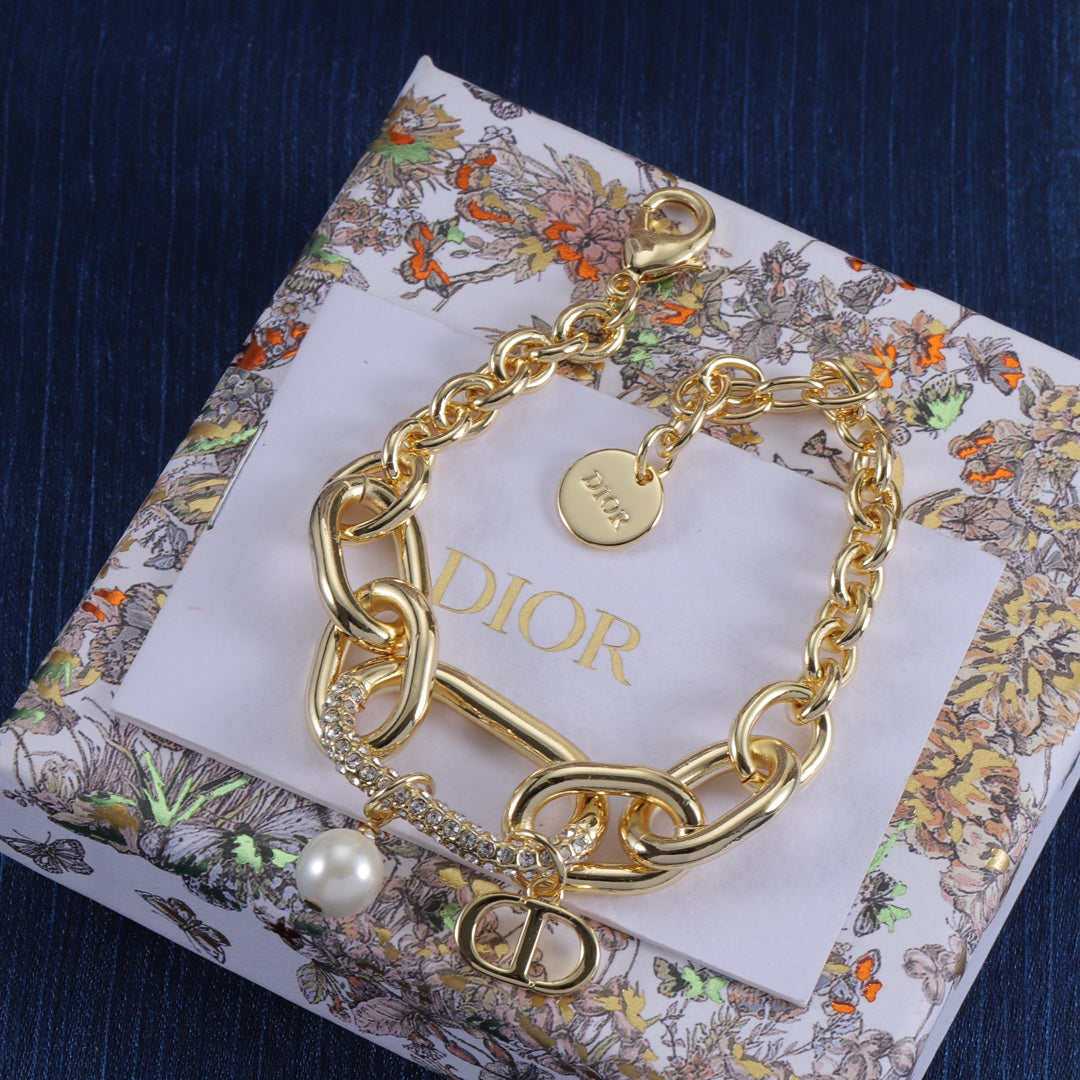 Dove Chain Girl Earrings & Bracelet & Necklace 3 Set