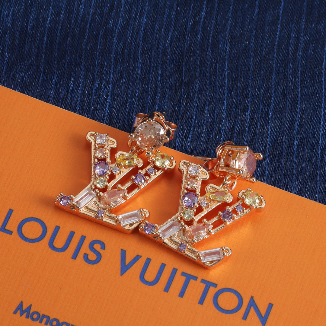 Love Colorful Diamond Earring mysite