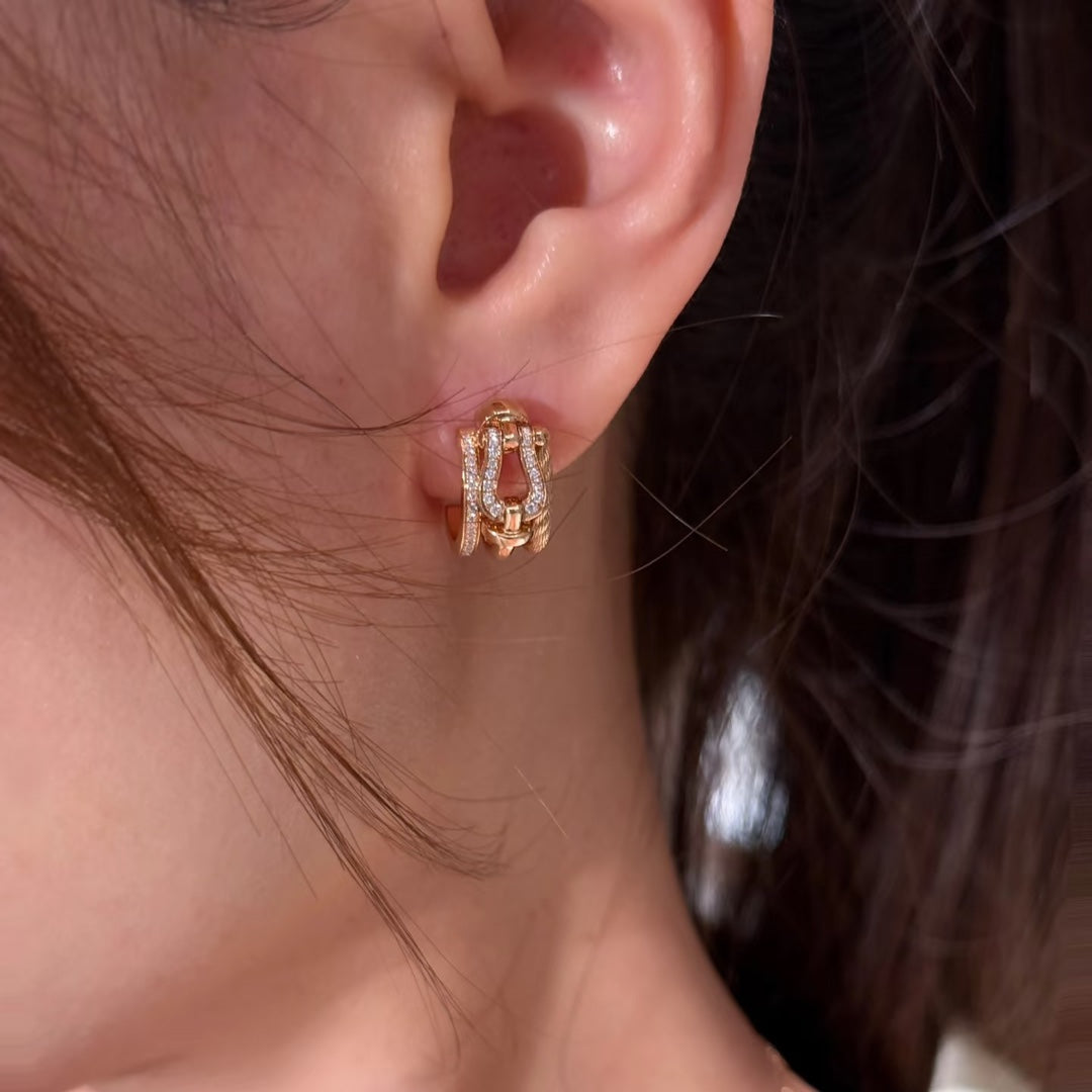 Friendly Anchor Design Earrings mysite