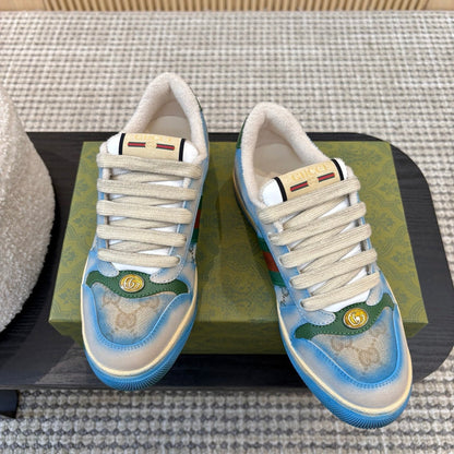 26S SNEAKERS IN BLUE GRADIENT CANVAS mysite