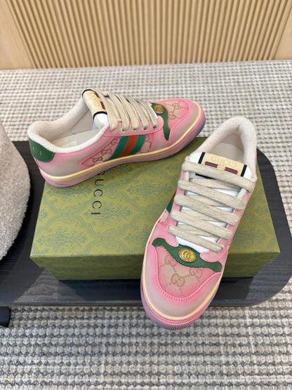 26S SNEAKERS IN PINK GRADIENT CANVAS mysite
