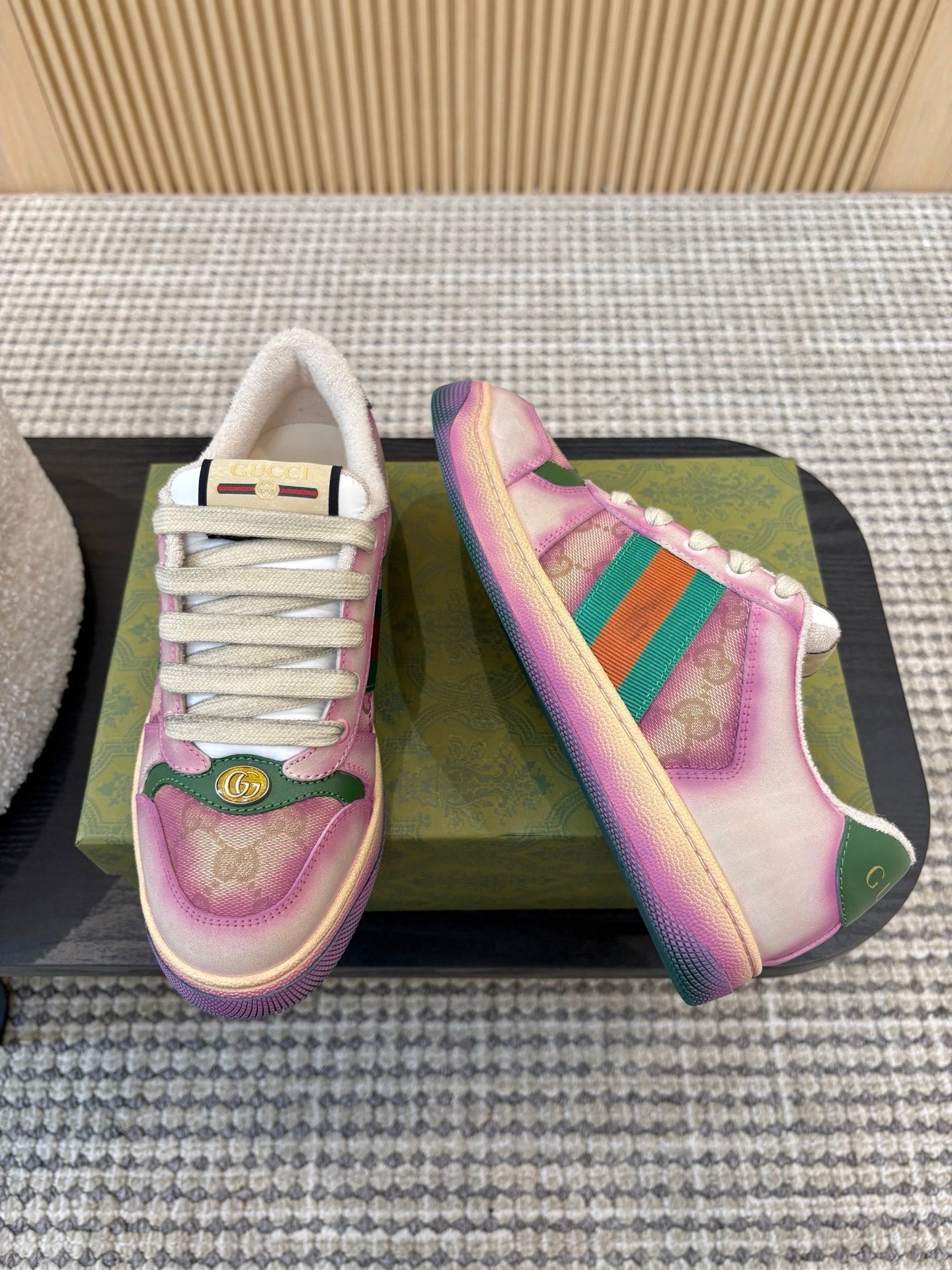 26S SNEAKERS IN PURPLE GRADIENT CANVAS mysite