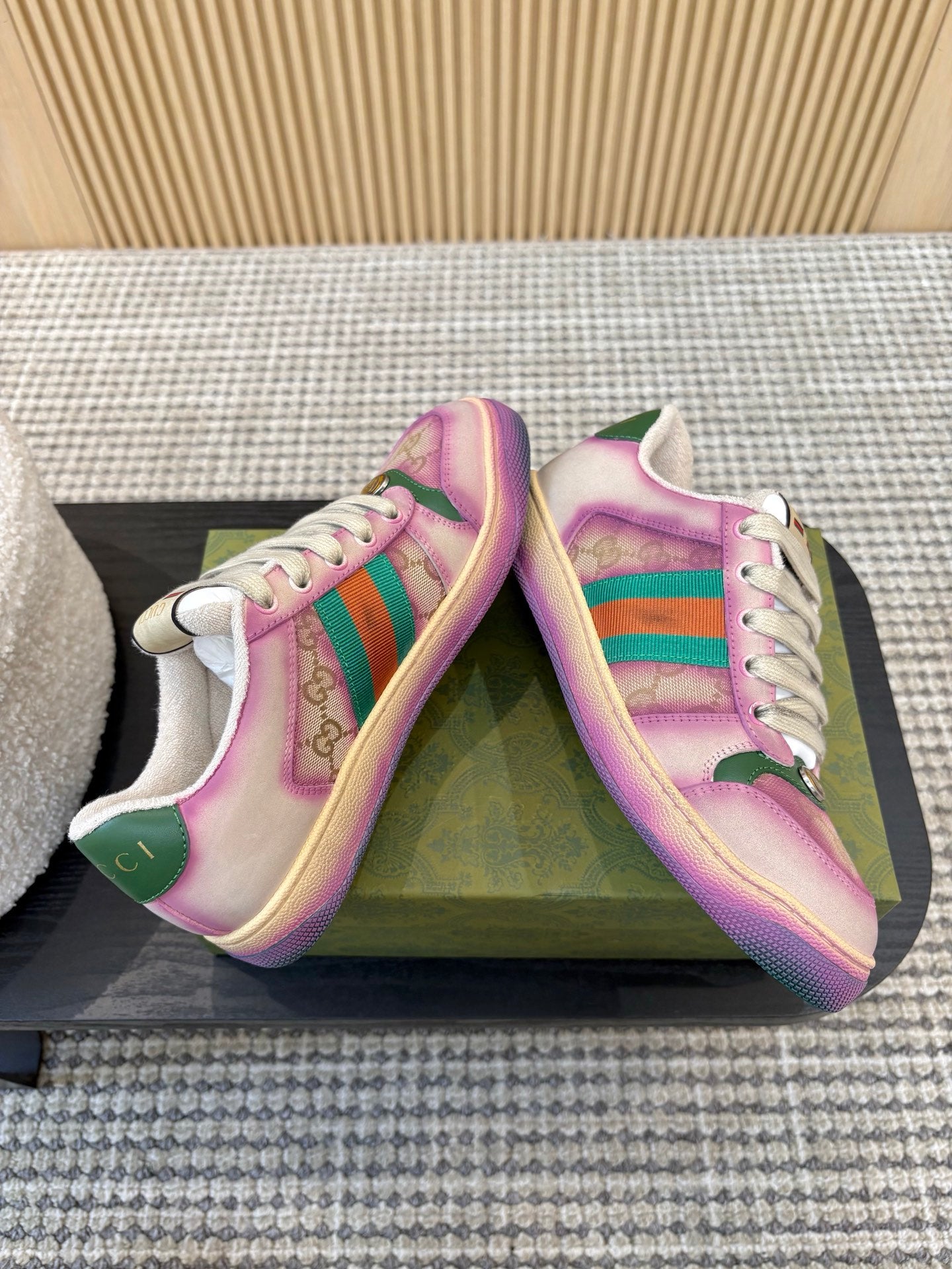 26S SNEAKERS IN PURPLE GRADIENT CANVAS mysite