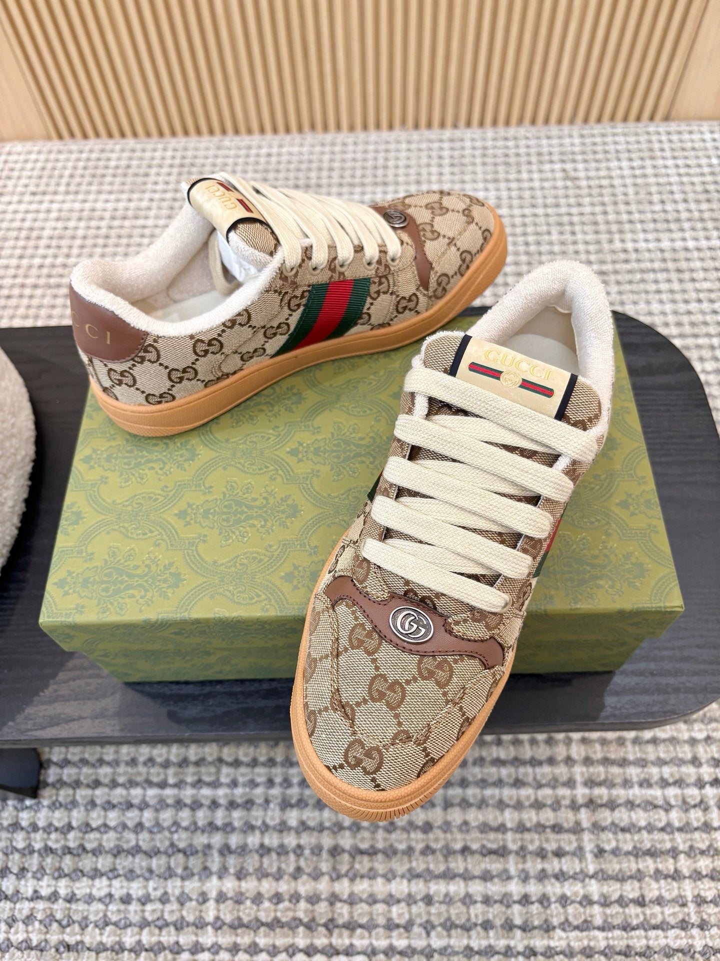 26S SNEAKERS IN BROWN GG CANVAS mysite