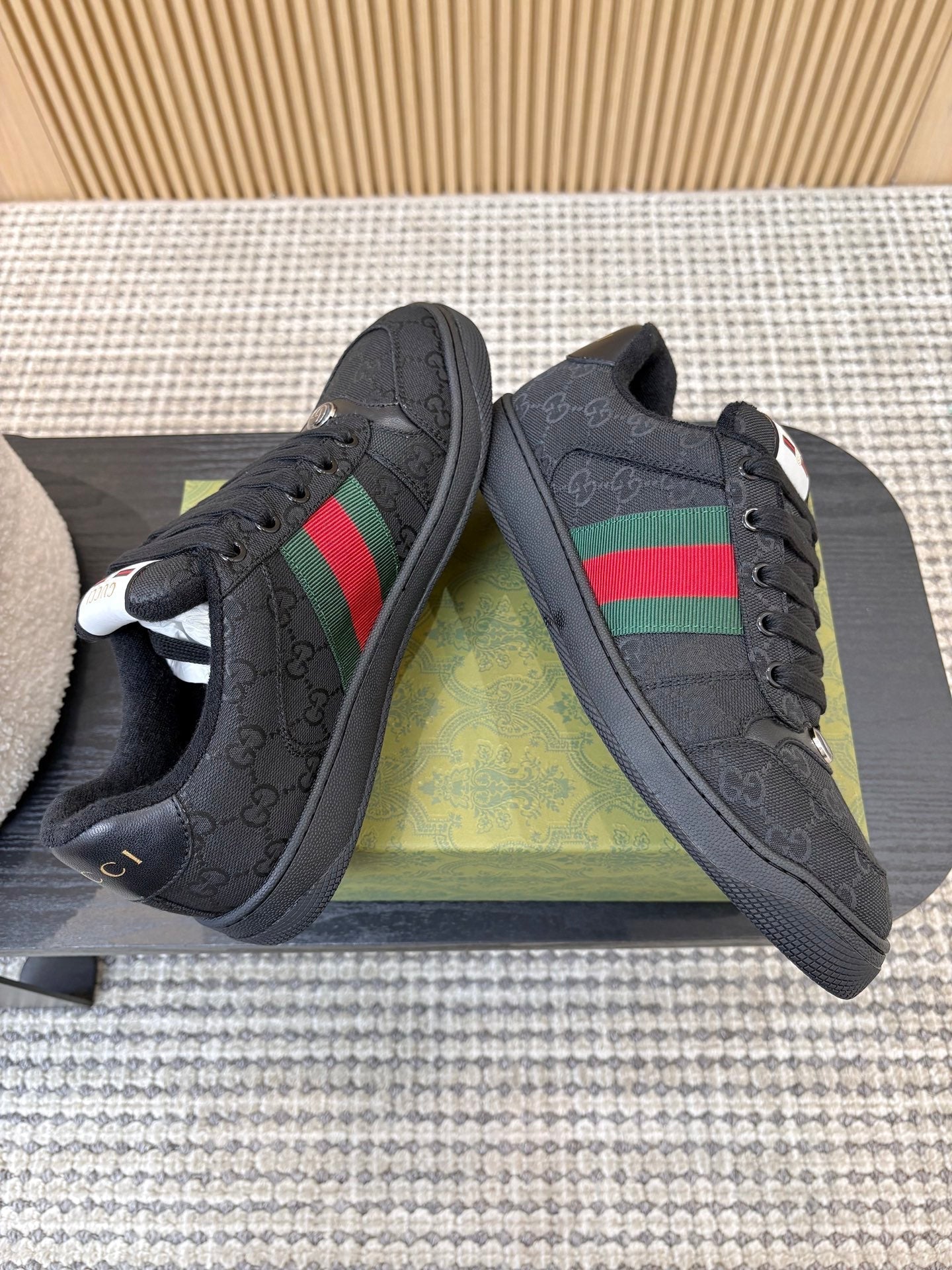 26S SNEAKERS IN BLACK GG CANVAS mysite