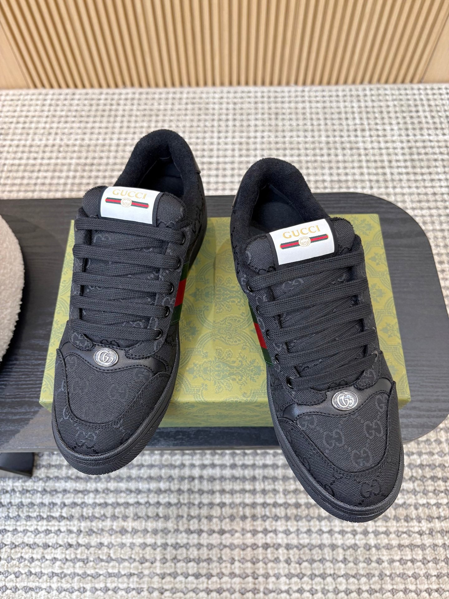 26S SNEAKERS IN BLACK GG CANVAS mysite