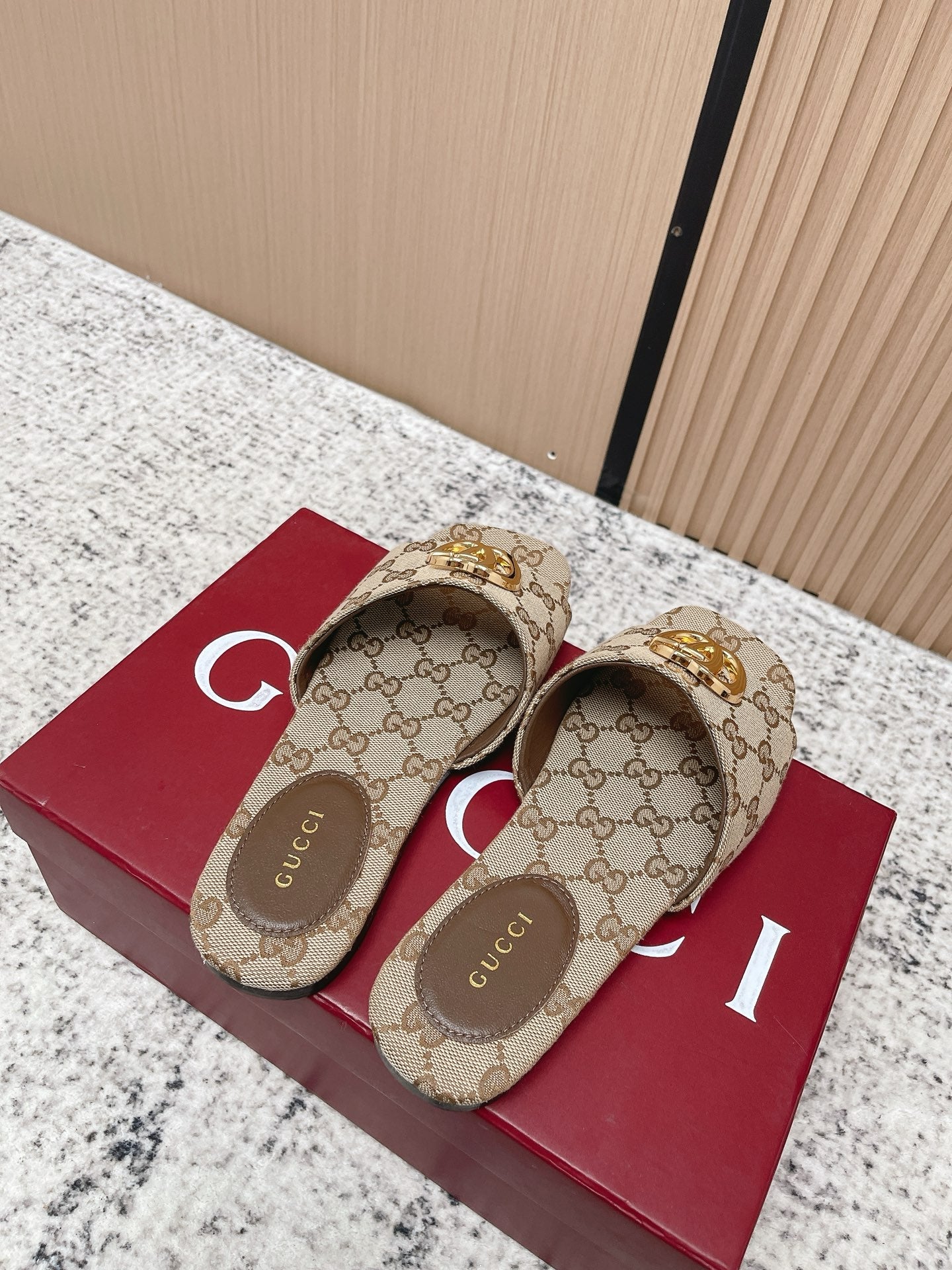 26S SLIDE SANDAL IN BEIGE CANVAS mysite