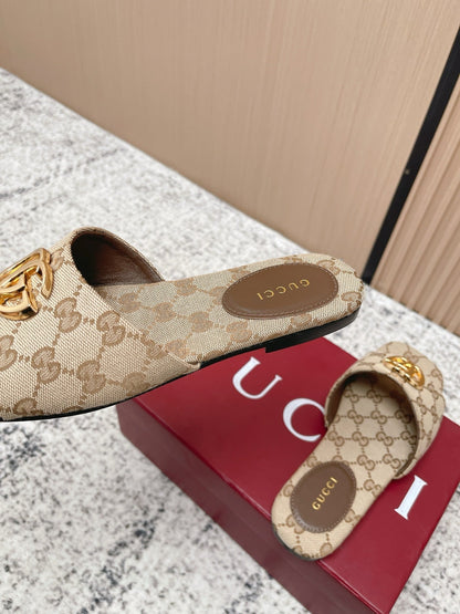 26S SLIDE SANDAL IN BEIGE CANVAS mysite