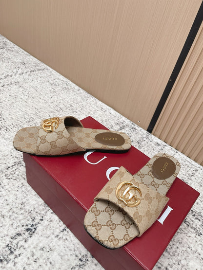 26S SLIDE SANDAL IN BEIGE CANVAS mysite