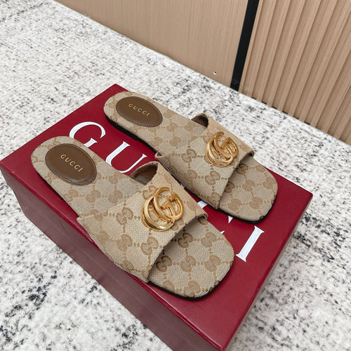26S SLIDE SANDAL IN BEIGE CANVAS mysite