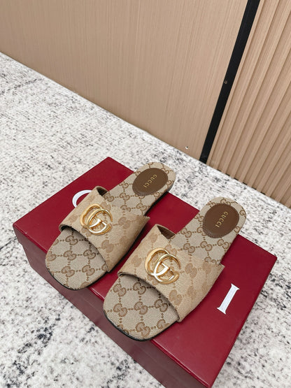 26S SLIDE SANDAL IN BEIGE CANVAS mysite