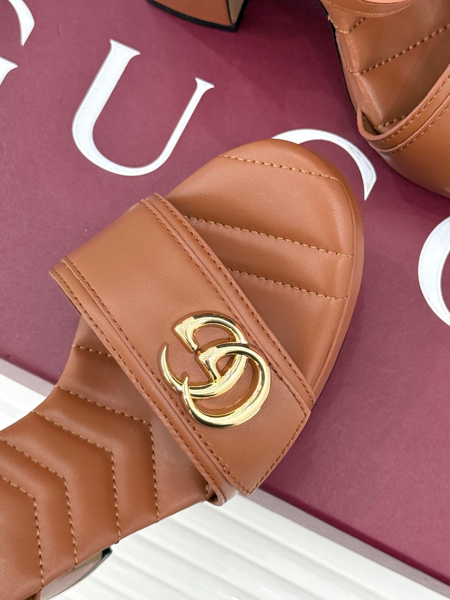 26S HIGH-HEELED SANDALS 120 MM IN BROWN CALFSKIN mysite