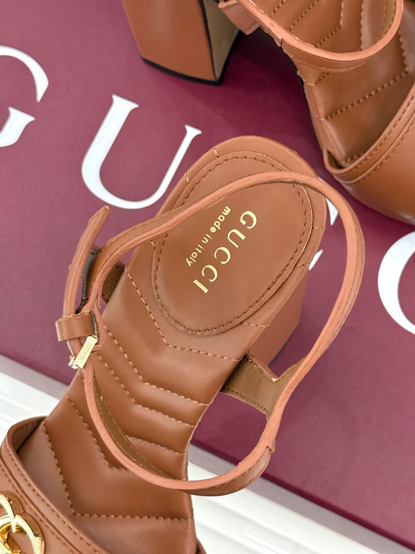 26S HIGH-HEELED SANDALS 120 MM IN BROWN CALFSKIN mysite
