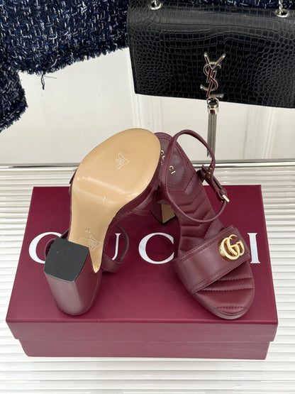 26S HIGH-HEELED SANDALS 120 MM IN DARK RED CALFSKIN mysite