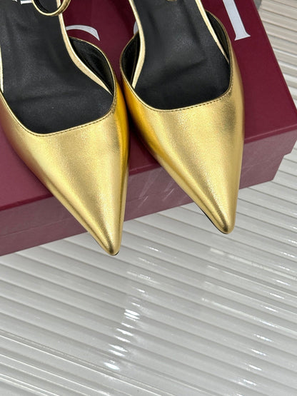 26S HIGH HEELS 55 MM IN GOLD LAMBSKIN mysite