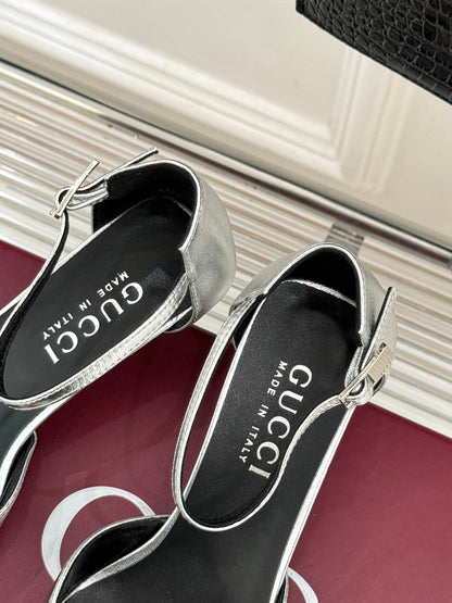 26S HIGH HEELS 55 MM IN SILVER LAMBSKIN mysite