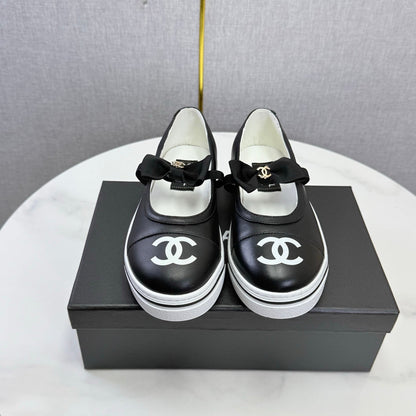 CHANEL 26S MARY JANE SNEAKERS IN BLACK CALFSKIN mysite