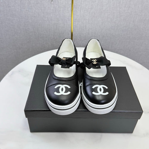 CHANEL 26S MARY JANE SNEAKERS IN BLACK CALFSKIN mysite
