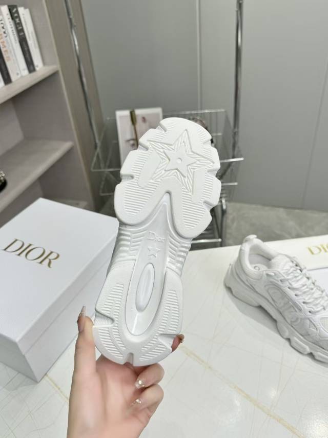 CD CHORONO SNEAKER IN WHITE MESH mysite